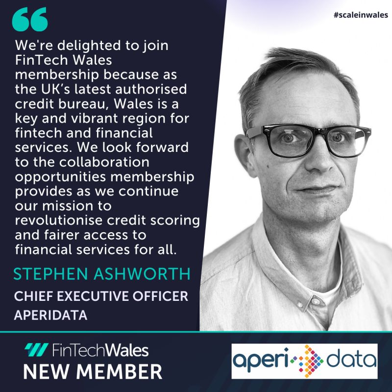 You are currently viewing FinTech Wales welcomes AperiData