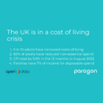 Read more about the article The UK is in a Cost of Living Crisis – How Open Banking can help￼